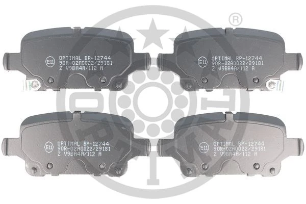 Arka Fren Balatasi Opel Astra K 1.0-1.4-1.4t-1.6t-1.6 Cdti 16>22 106.5x46.3x16.6