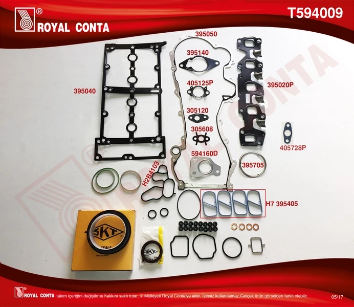 Motor Takım Conta Keçeli̇ S.lasti̇k-Skc Si̇z Doblo-Punto-500 1.3mtj 10> 199.a3/a9/b1/b4-223.a9