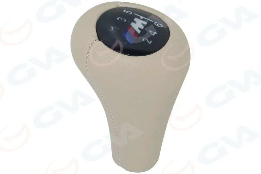 Vi̇tes Topuzu BMW M Power 6 Vi̇tes Işikli E30 E34 E36 E39 E46 E60 E90 E92 Bej Deri̇