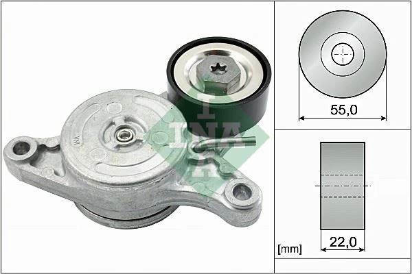 Alternatör Gergi̇ Rulmanı Kütüklü Toyota Avensis 1.6l 1ww Dizel Wwt270 15-> / Verso 1ww War20 15-> Mini One D-Cooper D 11-13