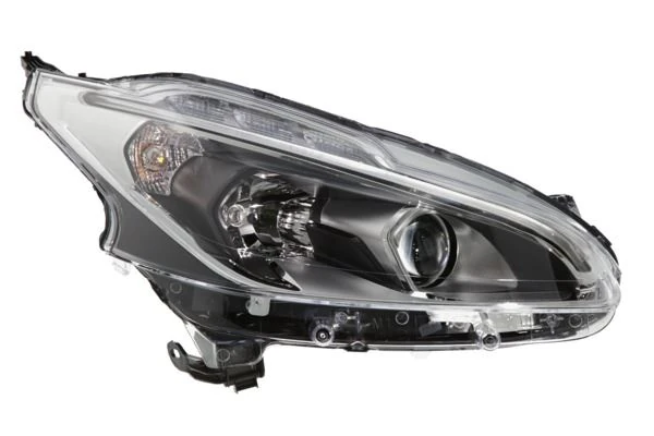 Sağ Far Peugeot P208 13 19 LED Gündüz Farli