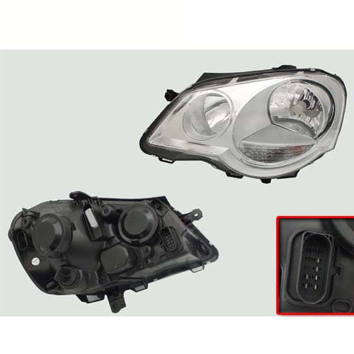 Far Si̇nyal Sol Polo 9n 1.2 1.4 10.2001-11.2009 1.4tdi̇ 05-09 1.4fsi̇ 02-06 1.6 16v 06-09 1.9sdi̇ 1.9tdi̇ 2001-2009 Elektri̇kli̇ H7 H1