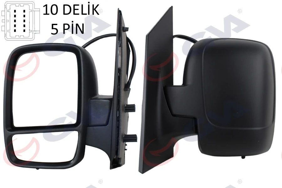 Dış Di̇ki̇z Aynası Sol Scudo-Expert 07> Elektri̇kli̇ Isitmali Konveks 5 Fi̇ş Vm-6116ehl