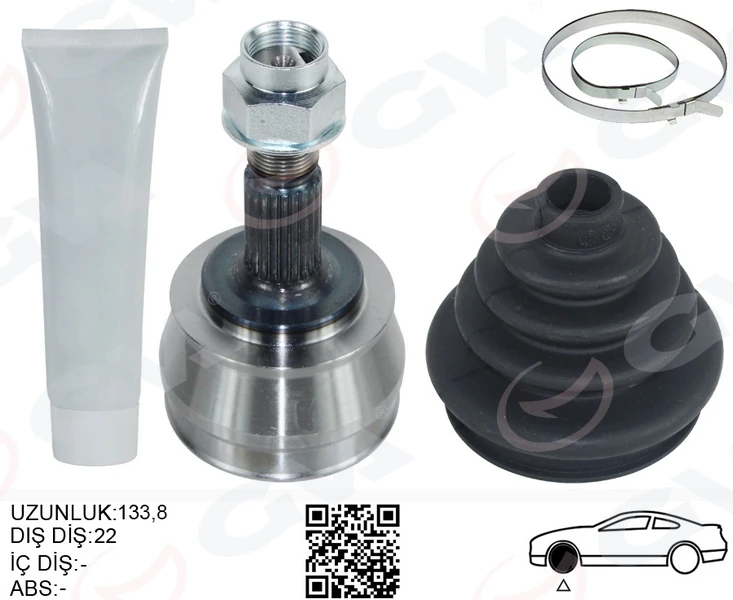 Aks Kafasi Dış Corsa D 06 14 Combo D 12 14 Adam 12 19 Corsa E 14 19 1.2-1.4 Grande Punto 22x21x51