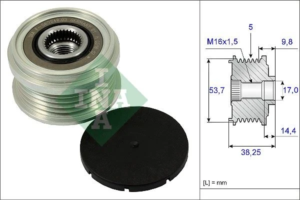 Alternatör Kasnaği Astra J-Corsa D-Insignia A-Meriva B-Zafira C-Cruze 1.2-1.4 Xer-Nel-Net-A14xel 1204293-55580127-55579927-95520019