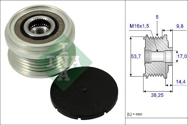 Alternatör Kasnaği Astra J-Corsa D-Insignia A-Meriva B-Zafira C-Cruze 1.2-1.4 Xer-Nel-Net-A14xel 1204293-55580127-55579927-95520019