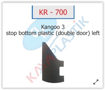 Arka Tampon Sol Üst Parça Kangoo III 08 Çi̇ft Kapı