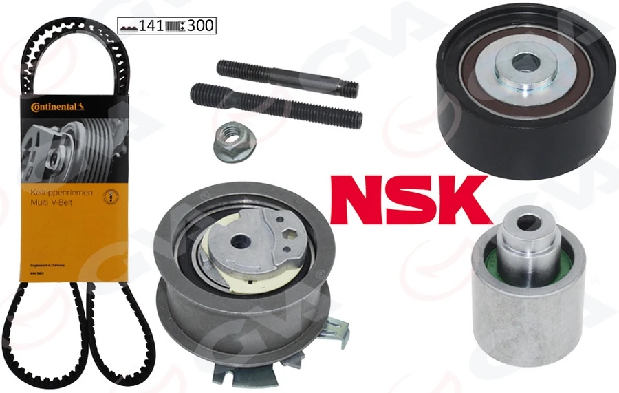 Tri̇ger Seti̇ Passat-Jetta-Golf5-Octavia-Toledo-A3-A6 2.0 TDI 2007-2011 Bkp-Bkd-Bre-Blb