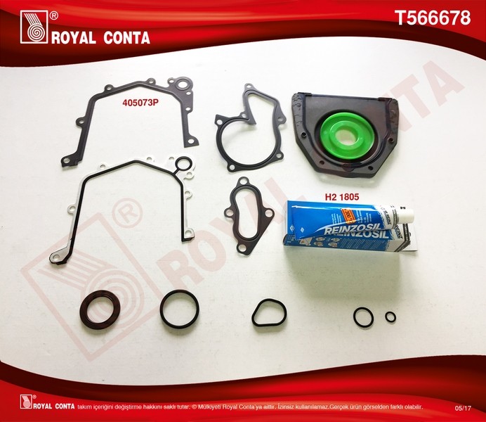 Alt Takım Conta Reinz Keçeli̇ Focus II 1.6 16v 03 100hp