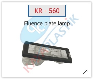 Plaka Lambasi Megane III-Fluence-Scenic II-Captur-Laguna II-Latitude-Duster-Logan Mcv II-Lodgy