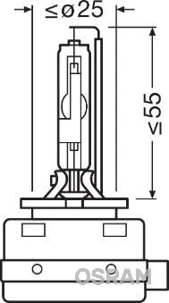 Ampul Gaz Desarjli 40v 25w D8s Xenarc