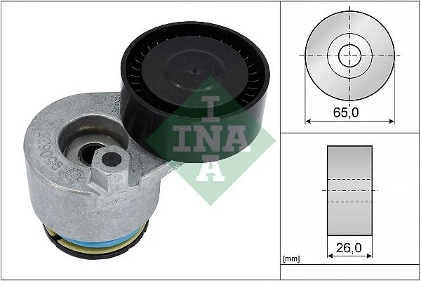 Alternatör Gergi̇ Rulmanı Kütüklü Clio II 01>06 Megane II 02>08 Kangoo 01> 1.4 K4j 1.5 Dci K9k 1.6 K4m