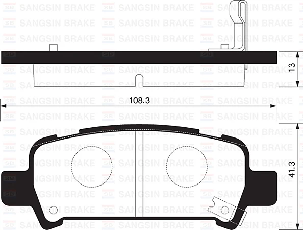 Arka Balata Subaru Forester 2.0 02 >05 > Impreza 2.0 1.5 02-06 > Legacy 98-03 > Gdb3223