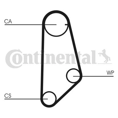 Tri̇ger Kayişi 113x190 Volkswagen Santana-Passat 1.9 10v 81-83-2.0 10v 83-88-Audi-Lancia Ct635