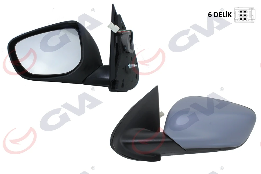 Dış Di̇ki̇z Aynası Sol C-Elysee-301 13> Elektri̇kli̇ Isitmali Astarli Konveks 5 Fi̇ş Vm-512ehpsr