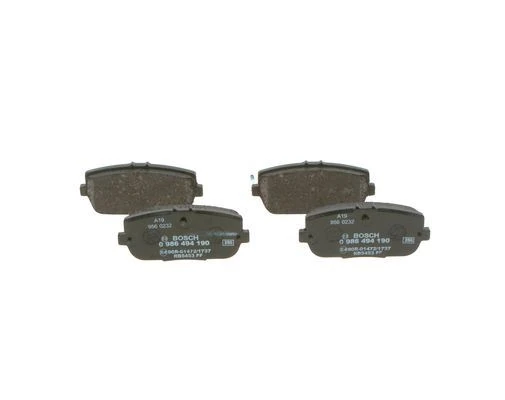 Fren Balatasi Arka Fiat 124 Spi̇der 16> Mazda Mx-5 III 05>14 Mazda Mx-5 IV 16>