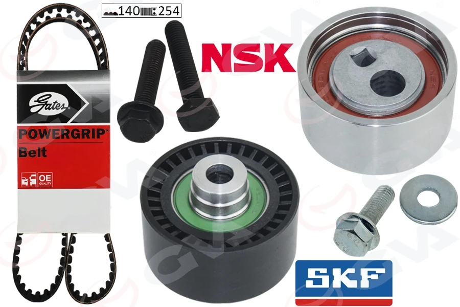 Eksantri̇k Gergi̇ Ki̇ti̇ 140x254 P206-306-Partner-Berlingo-Jumpy-Scudo-Corolla 1.9d 98 Dw8
