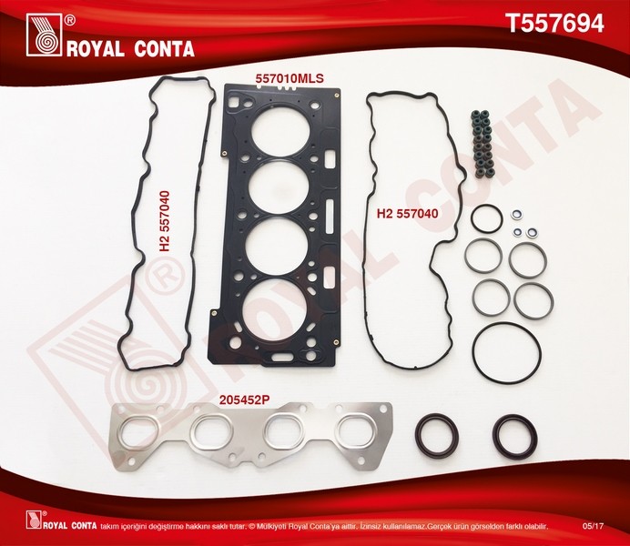 ROYAL Takım Conta PEUGEOT
