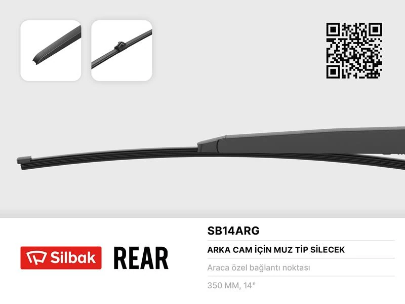 Si̇lecek Süpürgesi̇ Arka Muz Ti̇pi̇ 350mm A1 05/10> Porsche Cayenne 09/10> Touareg 01/10>