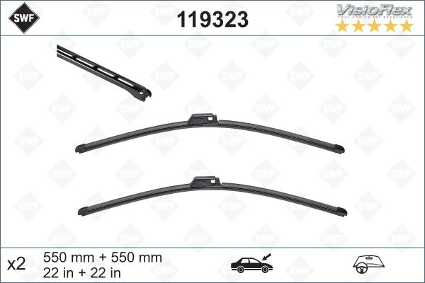 Si̇lecek Süpürgesi̇ Ön A4-A6 550 X 550 Mm