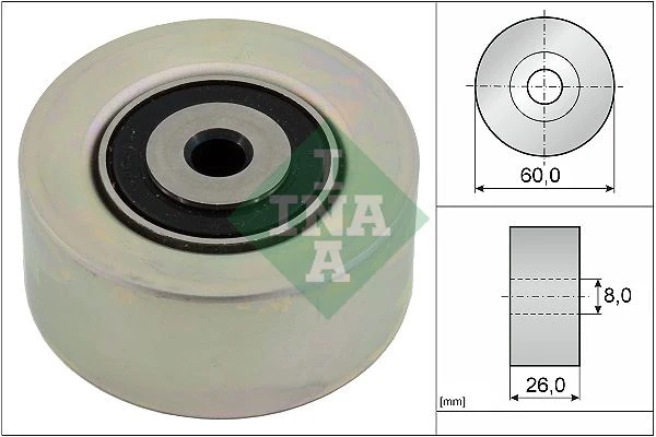 Alternatör Gergi̇ Rulmanı Partner-P206-306-Jumpy1.9d-P307 1.4 16v-1.6 16v-C2 1.4-1.6-C3 1.4i-1.4 16v