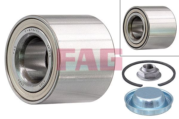 Arka Teker Rulmanı Tek P208-P301-Ds3-C3 II-III C4 C-Elysee 08 Kampanali Fren 42x25x52