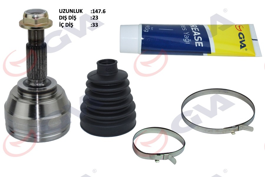 Aks Kafasi Dış Ön Clio IV 1.5 Dci 12-75-90hp-16-110hp 6 Misketli 23x33x49 144mm