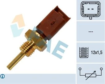 Hararet Müşürü Fiat Egea 16> Doblo 01> Li̇nea 07> Punto 13> Fiorino 07> Opel Astra H 04>10 Corsa D Vectra C 04>09 Alfa Romeo Giulietta 10>18 Mito 11>18 159 05>11 147 01>10 0.9t 1.2 1.3d 1.4 1.6 1.9d