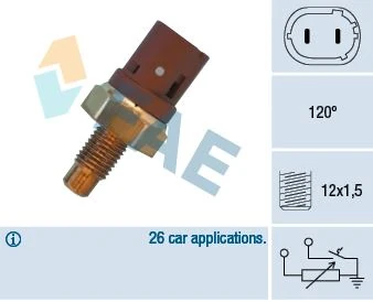 Hararet Müşürü Laguna 2.0 95-01 N7q-Volvo S40 90-03 2 Fi̇şli̇