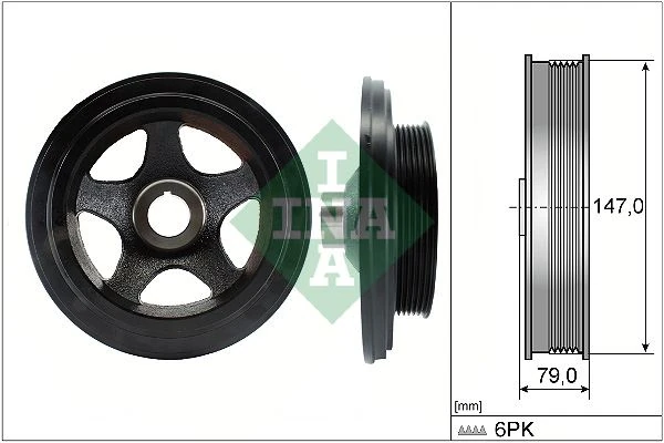 Krank Kasnagi Mercedes Om611 Om646 W202 W203 Cl203 C209 W204 W210 W211 W638 W639 B901 B906