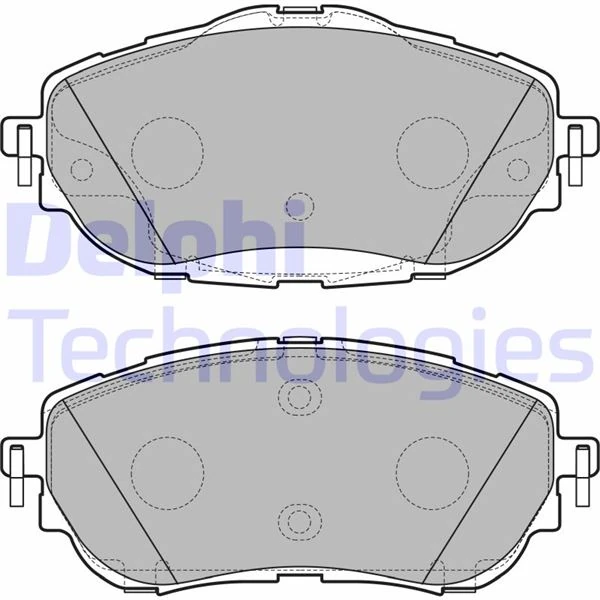 Ön Fren Balata Toyota Auris Corolla 1.33l 1.6l 1nr-Fe 1zr-Fae Nre180 Zre181 Zre185 12-/ 1.4l 1nd-Ftv Nde180 12 -