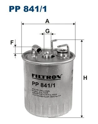 Yakıt Filtresi Mercedes Om668 Om611 W168 W414 W638 B901>b905