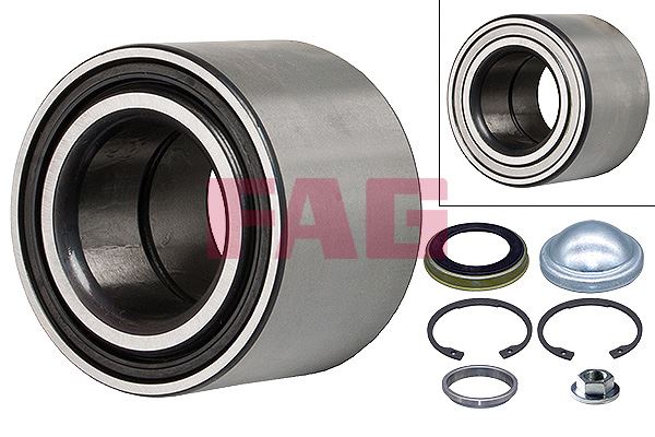 Arka Teker Rulmanı Fiesta V 01>08 Focus I 98>04 Fusion 02>12 Mazda II 03>07 ABS Set