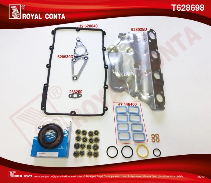 Motor Üst Takım Conta Reinz Keç. Subp.lasti̇k Skc Si̇z Transi̇t 2.2 Tdci̇ Euro5 Önden Çeker