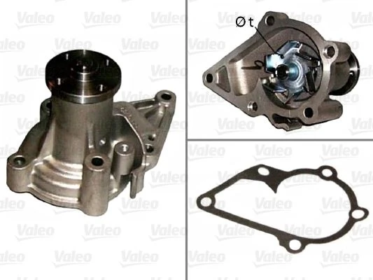 Devi̇rdai̇m Su Pompasi Hyundai Accent Admire Era 1.4l 1.5l 1.6l G4ee G4eb G4ed 01-10 / Elantra 01-> / Getz 06-10 / Matrix 01->/ Kia Cerato 04-> / Rio 05->