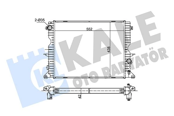 Motor Su Radyatoru Land Rover Defender L316 L317 Dt244 Dt224 07 16
