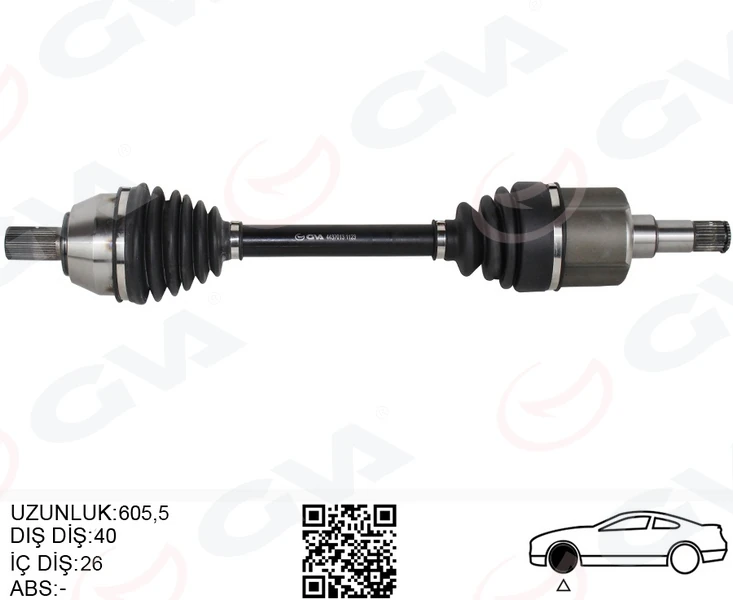 Ön Aks Komple Sol Ford Mondeo 2.0 Tdci-1.6 Tdci 07 14-Galaxy 2.0 Tdci 07 14 S-Max2.0 Tdci 07 14 Volvo S60 II D3-D4-D5 12 15 S80 II 2.5 T-2.0 Tdci-2.4 D-D5 V60 D3-D4-D5-2.4 D5 V70 III D3-2.0 D