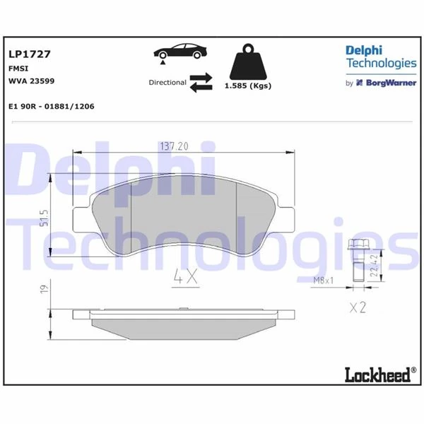 Ön Fren Balatasi Corsa F 19 Crossland 17 C2 03 C3 09 Aircross 17 C4 04 C-Elysee 12 Xsara 96 Berlingo 96 Partner 96 206 00 207 07 208 12 301 12 307 00 2008 13 1007 05 Ds3 15