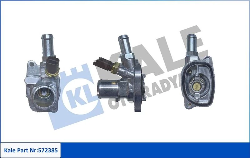 Komple Termostat-Aluminium Gövdeli̇ 88 C Fiat 500-Panda-Ford Ka-Ka III-Lancia Ypsilon