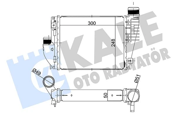 Intercooler Turbo Radyatörü Citroen Jumpy-Spacetourer-Opel Zafira-Vivaro C-Traveller-Expert-Toyota Proace Al/brz 1.5 Dv5 1.6 Dv6 2.0 Dw10 Bluehdi