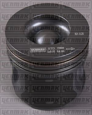 Piston Segman Std 8991mm Transit V348 24tdci 100ps 06 11