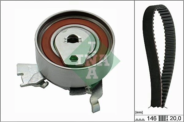 Eksantri̇k Gergi̇ Ki̇ti̇ 146x200 Vectra A-Omega A-Astra F-Calibra-Kadett E 1.8i-2.0i 8v 18sv-C18nz-20ne