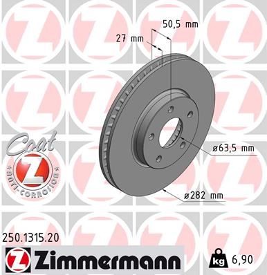 ZIMMERMANN Fren Disk