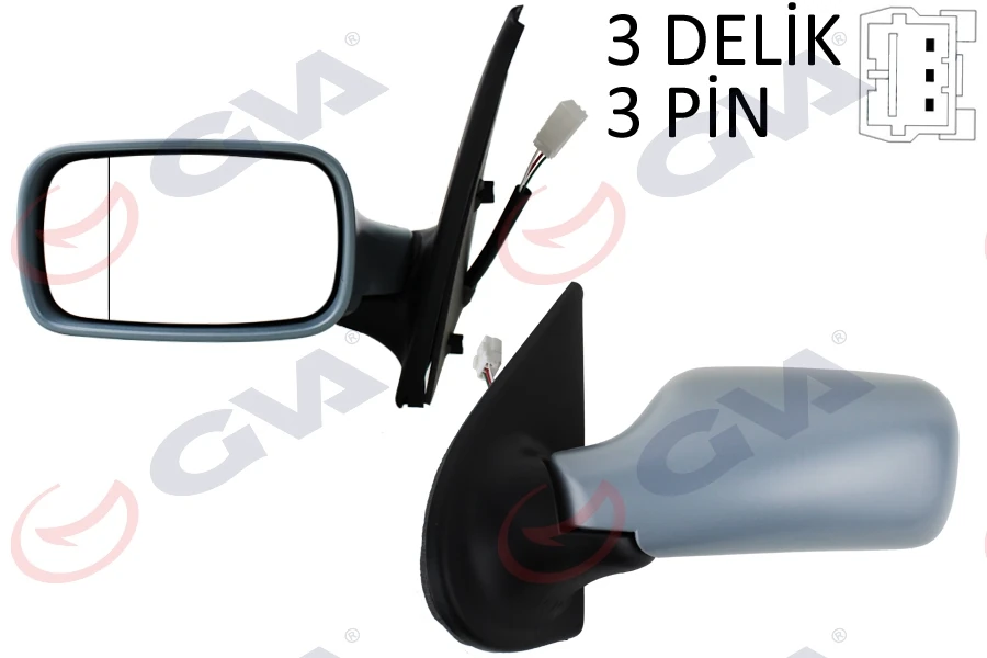 Dış Di̇ki̇z Aynası Sol Palio 98> Elektri̇kli̇ Isitmali Astarli Konveks 3 Fi̇ş Vm-155ep-5dl