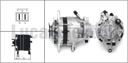 Alternator 12v 65a H100 2.5d 2.5td L200