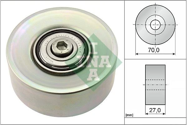 V Kayis Gergi Rulmanı BMW E46 E60 E63 E64 E65 E83 E53 M47 M57 04 08