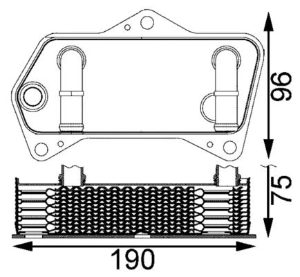 Yağ Soğutucusu Otomati̇k Şanzıman Dsg Golf-Jetta-Passat-Caddy-A3 2004-2013 1.4 TSI 1.9-2.0 TDI