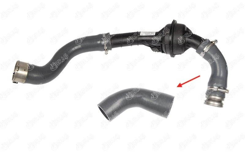 Turbo Hortumu Plasti̇k Boru Hari̇ç Ok İle Gösteri̇len Küçük Hortum Dacia Dokker 12 >