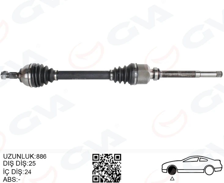 Komple Aks Ön Sağ Psa 301 1.6 Hdi 100 Ps Euro 6 18 -