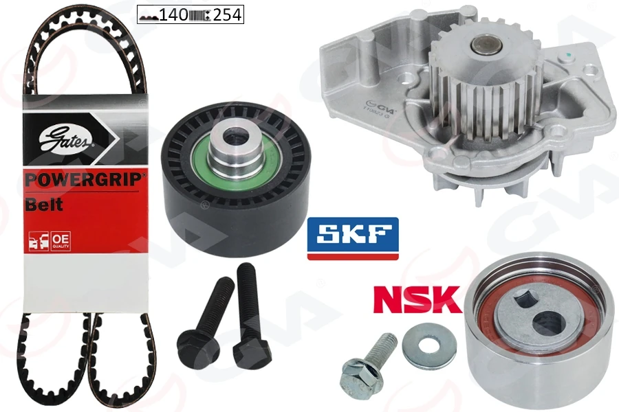 Devi̇rdai̇mli̇ Eksantri̇k Gergi̇ Ki̇ti̇ 140x254 P206-306-Partner-Berlingo-Jumpy-Scudo-Corolla 1.9d 98 Dw8